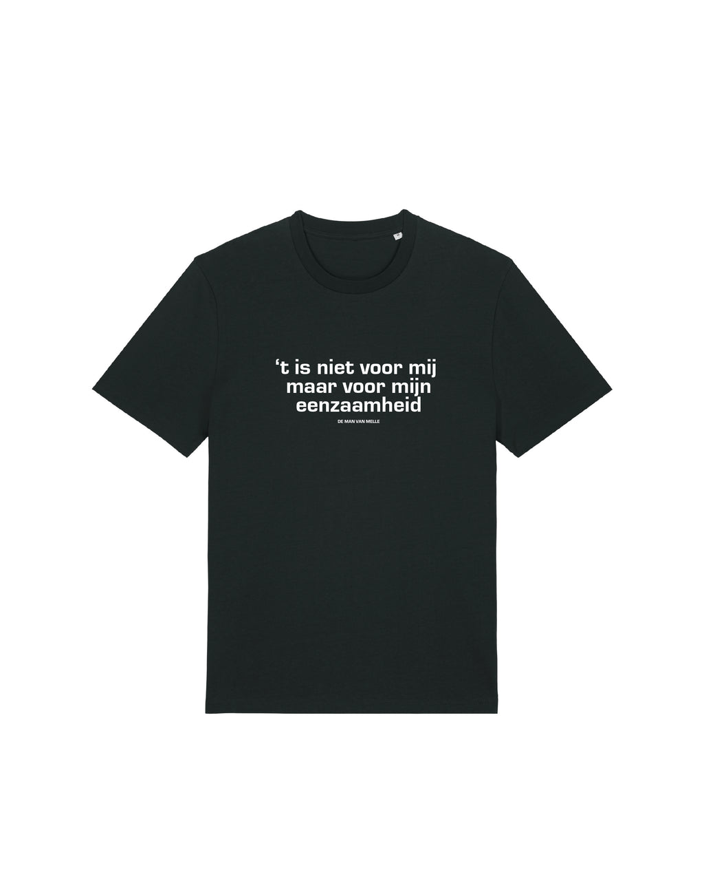 Bart De Pauw - Zwarte 'Eenzaamheid' T-Shirt