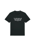 Bart De Pauw - Zwarte 'Eenzaamheid' T-Shirt